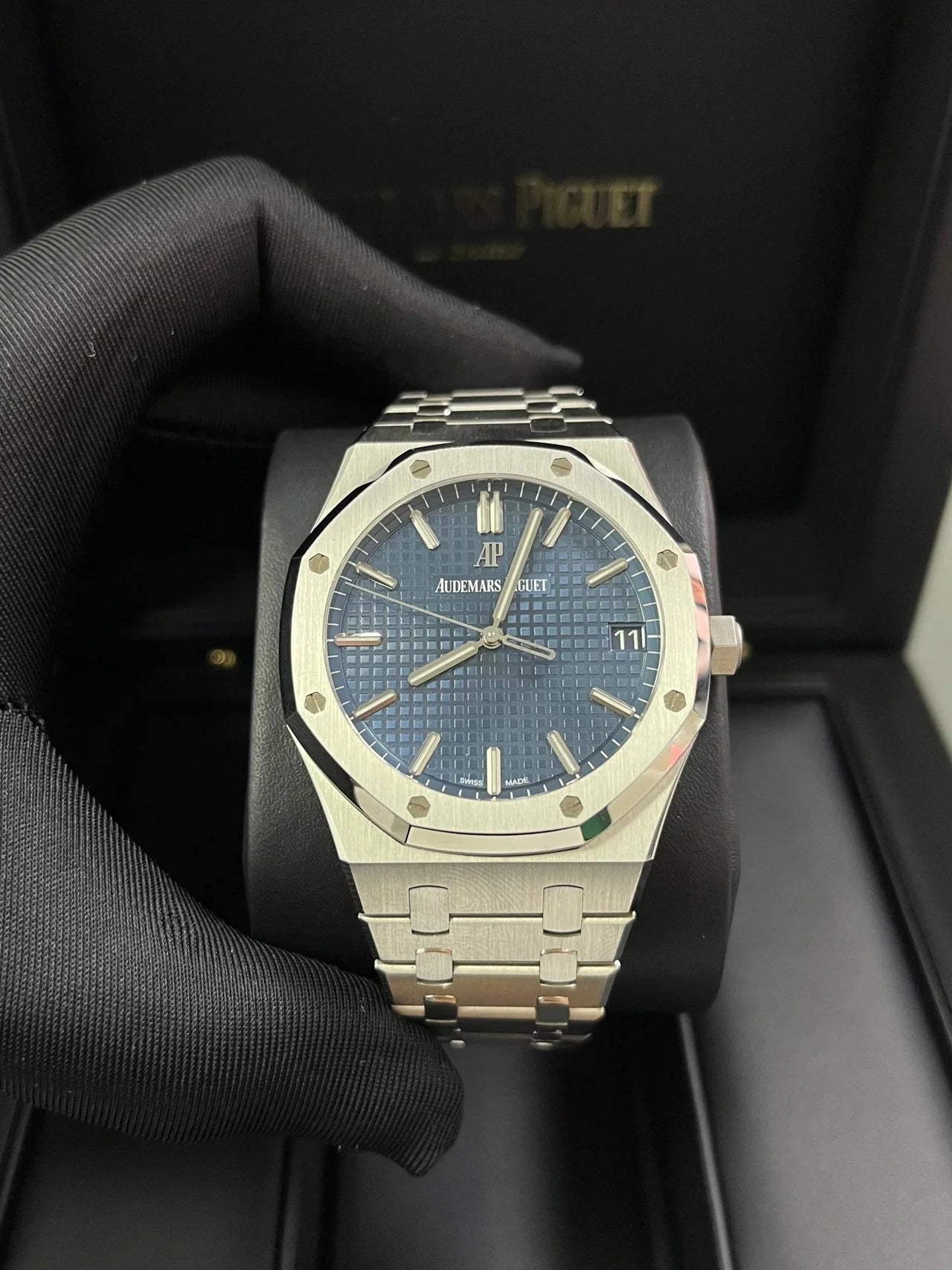 Audemars Piguet Royal Oak Selfwinding/ Stainless Steel/ Blue Dial Replica