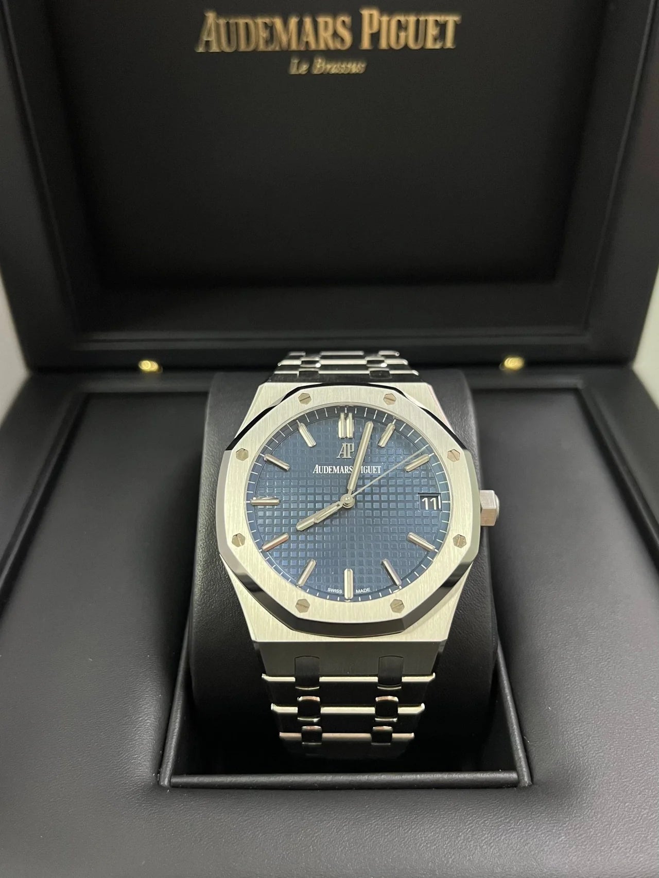 Audemars Piguet Royal Oak Selfwinding/ Stainless Steel/ Blue Dial Replica