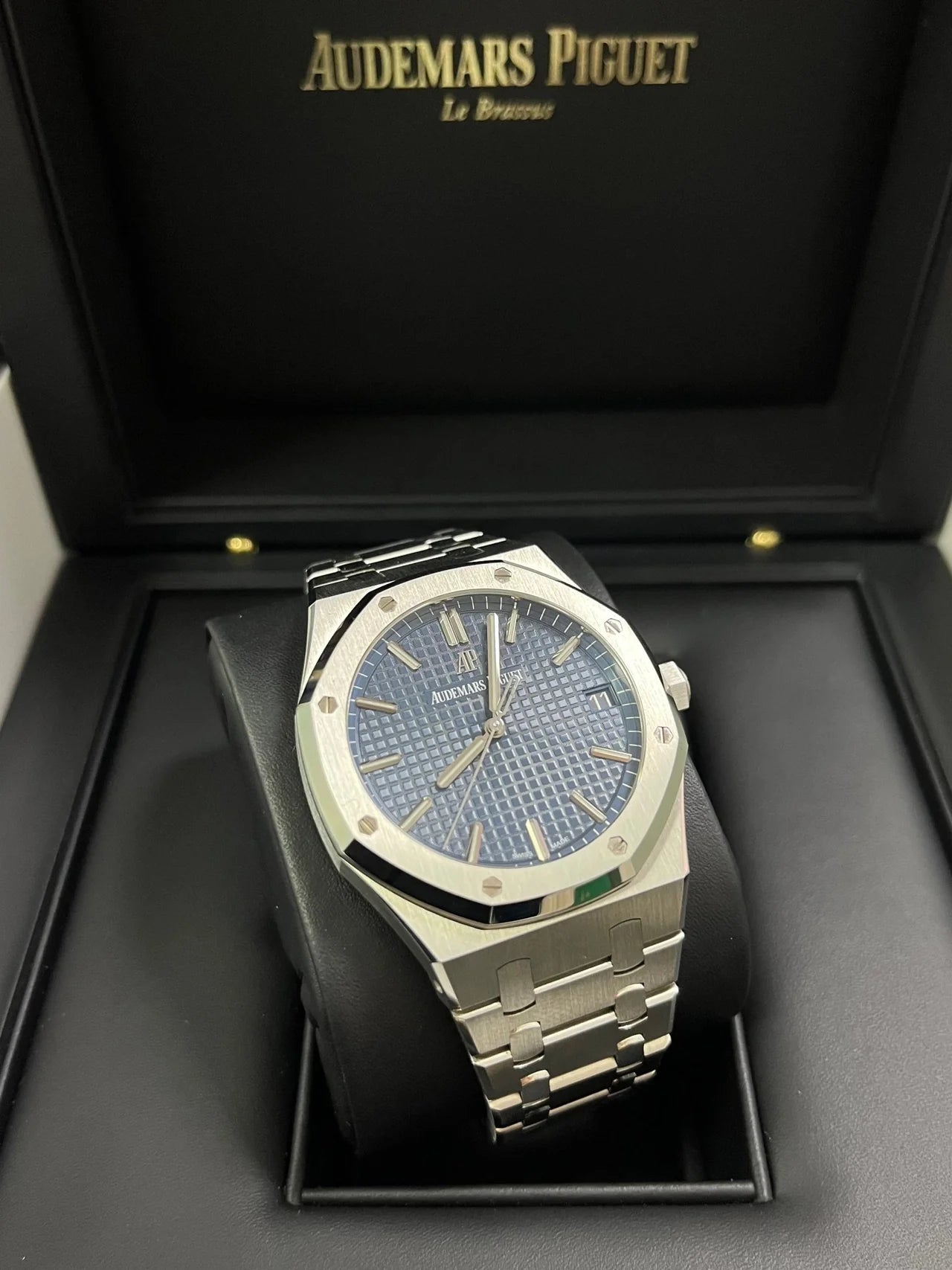 Audemars Piguet Royal Oak Selfwinding/ Stainless Steel/ Blue Dial Replica