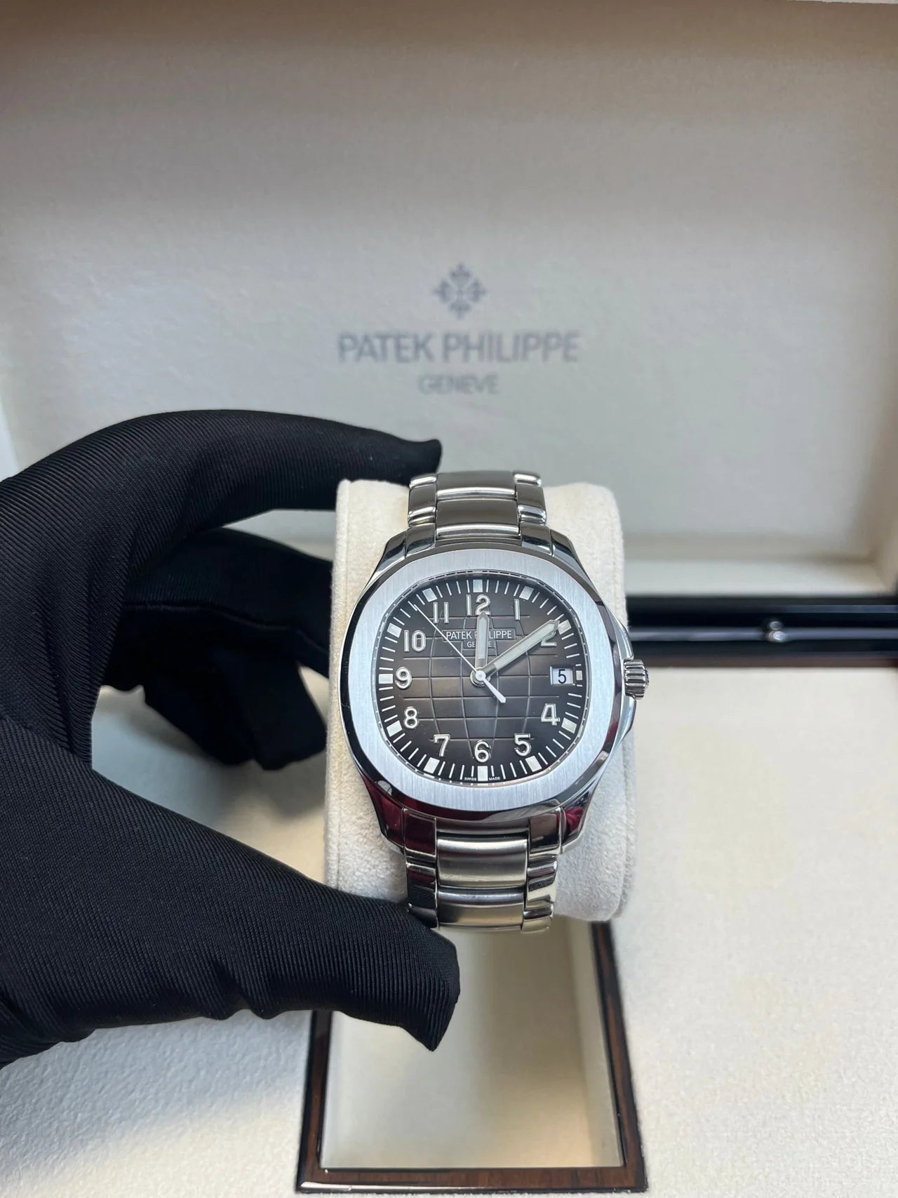 Patek Philippe Aquanaut Black Dial Replica