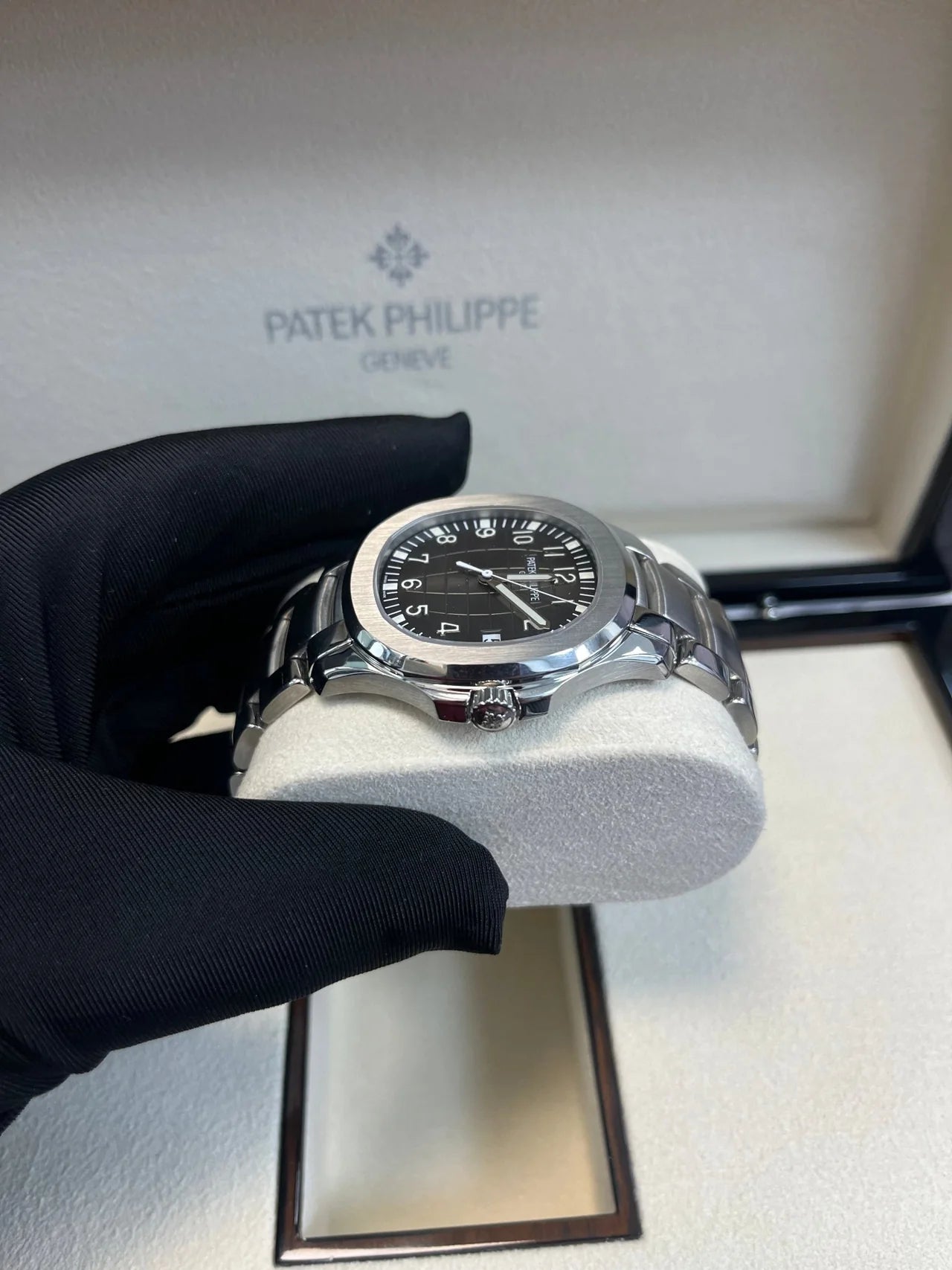 Patek Philippe Aquanaut Black Dial Replica