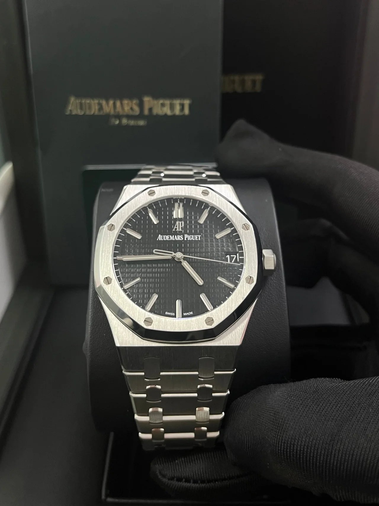 Audemars Piguet Royal Oak Selfwinding/ Stainless Steel/ Blue Dial Replica