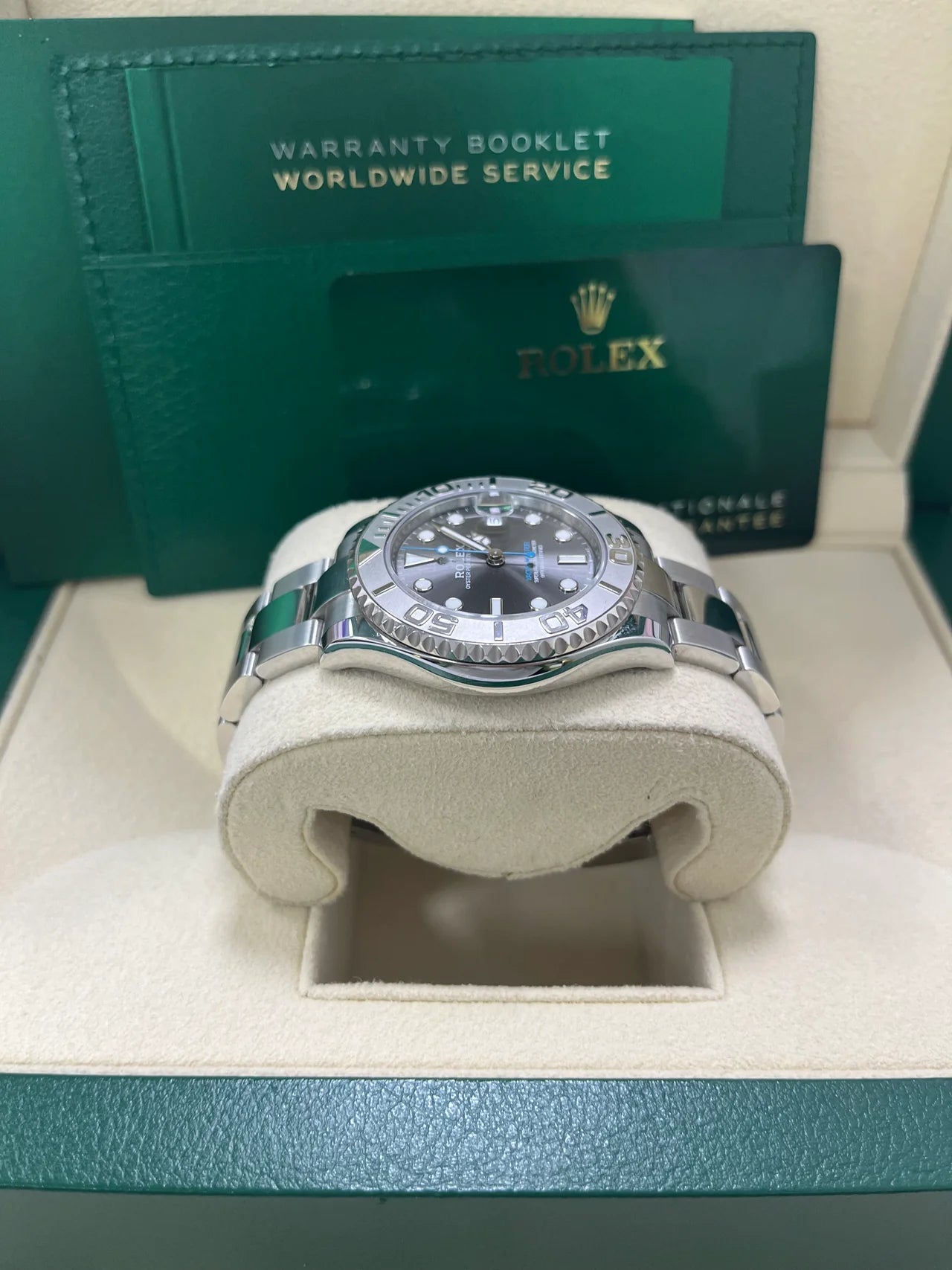 Rolex Yacht-Master 37 37mm Rhodium Dial 268622 Stainless Steel Replica