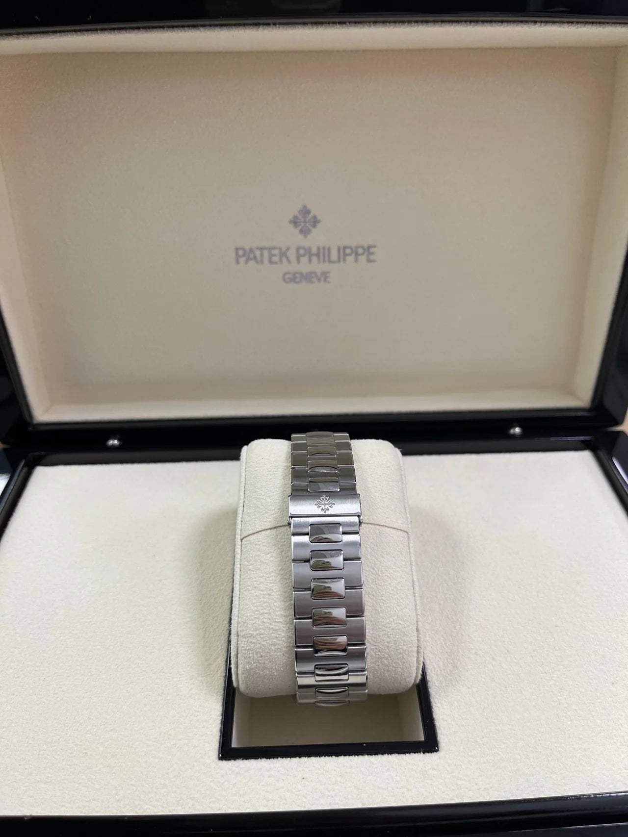 Patek Philippe Nautilus Stainless Steel/ Black-Blue Dial Replica