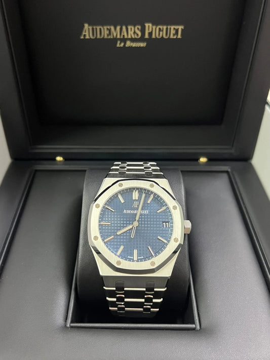 Audemars Piguet Royal Oak Selfwinding/ Stainless Steel/ Blue Dial Replica