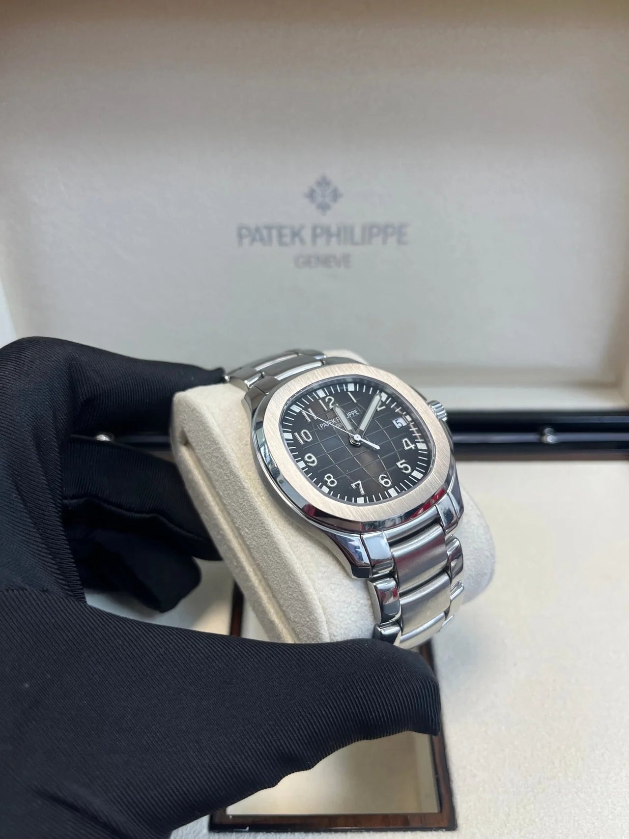Patek Philippe Aquanaut Black Dial Replica