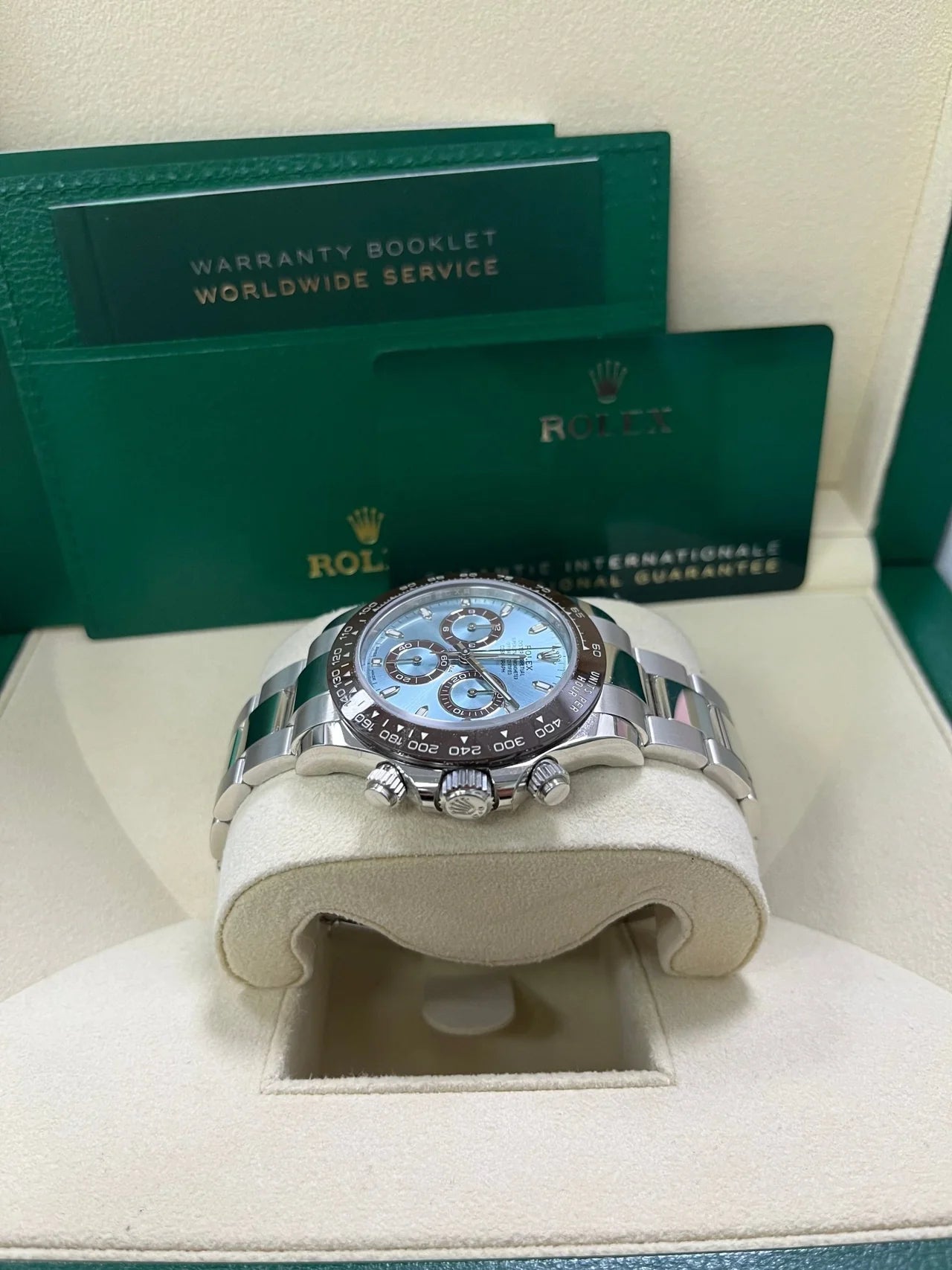 Rolex Cosmograph Daytona 40 Watch - Ice Blue Index Dial Replica