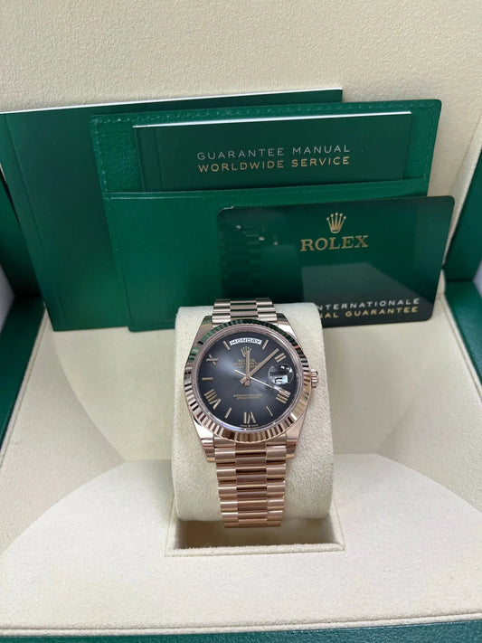 Rolex Day-Date 40 Slate Ombre Roman Dial Replica