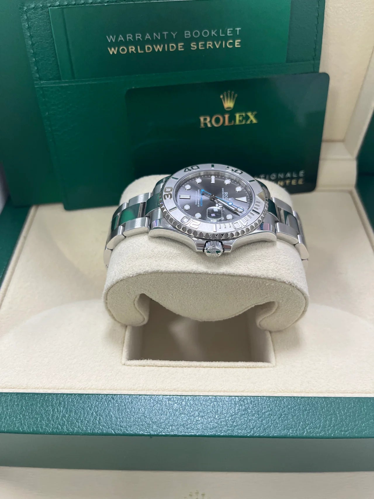Rolex Yacht-Master 37 37mm Rhodium Dial 268622 Stainless Steel Replica