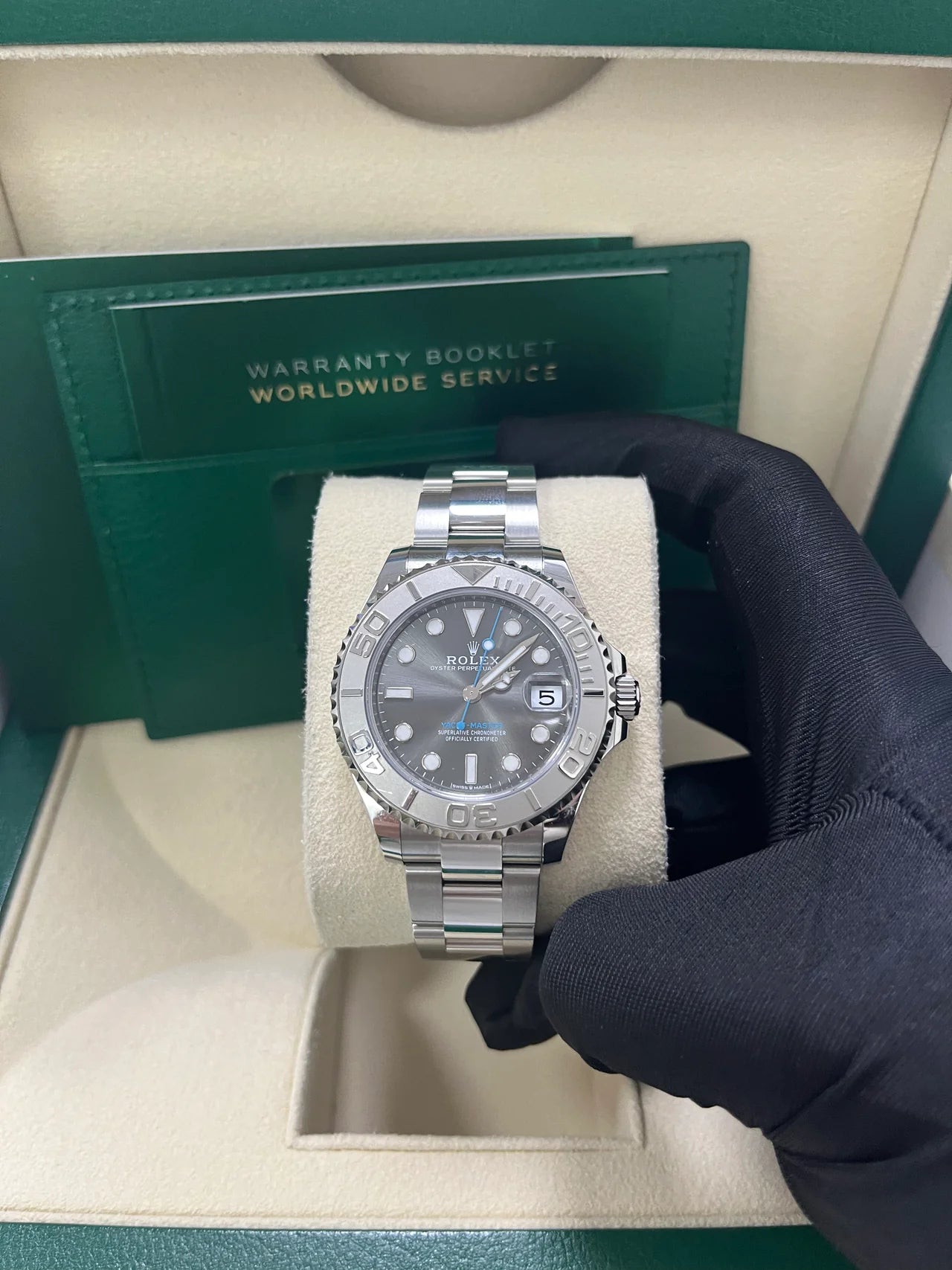 Rolex Yacht-Master 37 37mm Rhodium Dial 268622 Stainless Steel Replica