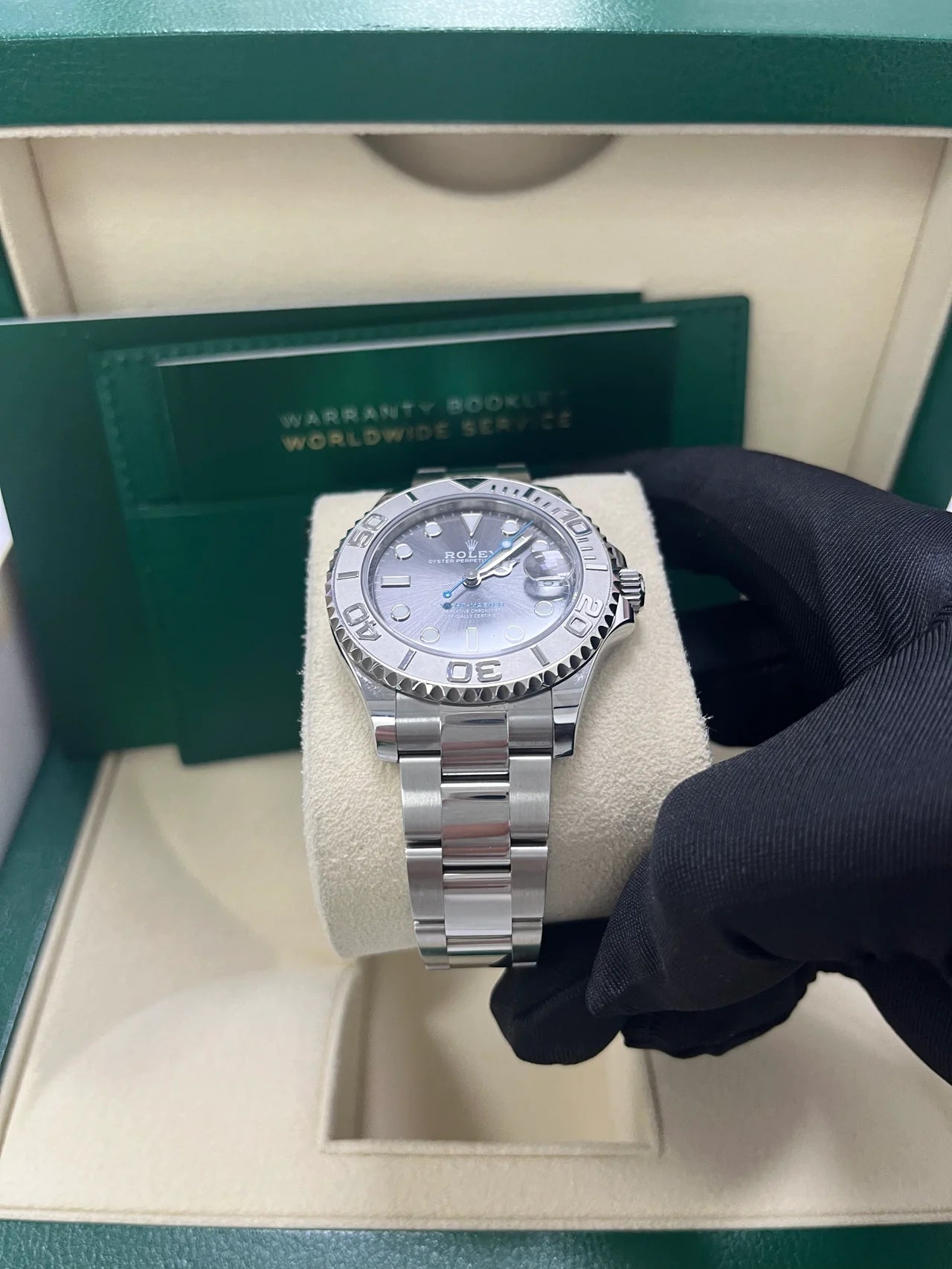 Rolex Yacht-Master 37 37mm Rhodium Dial 268622 Stainless Steel Replica